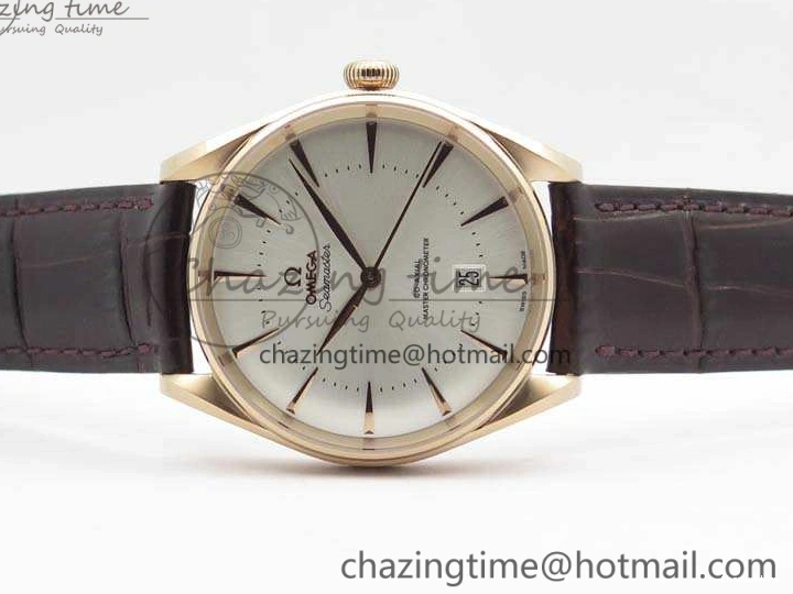 1219 Seamaster Edizione Venezia RG Best Edition White Dial On Leather Strap A Timeless 8127